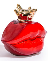 "Queen of Lips" Red Ceramic Candle Holder - EGC23