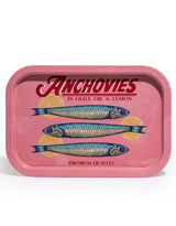 Retro "Anchovies Tin" Serving Tray - CRT154