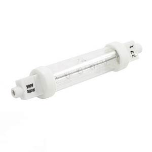 Infrared 200w 240v R7s Food Warmer Catering Heat Light Bulb With Outer Quartz Jacket - 117mm