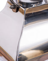 Large Square Polished Steel and Glass Lantern - WPL11