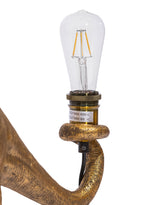 Antique Gold Brontosaurus Table Lamp - TL159