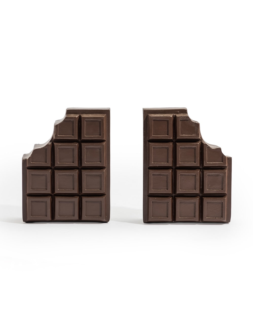 Set of Chocolate Bars Bookends - TPR121