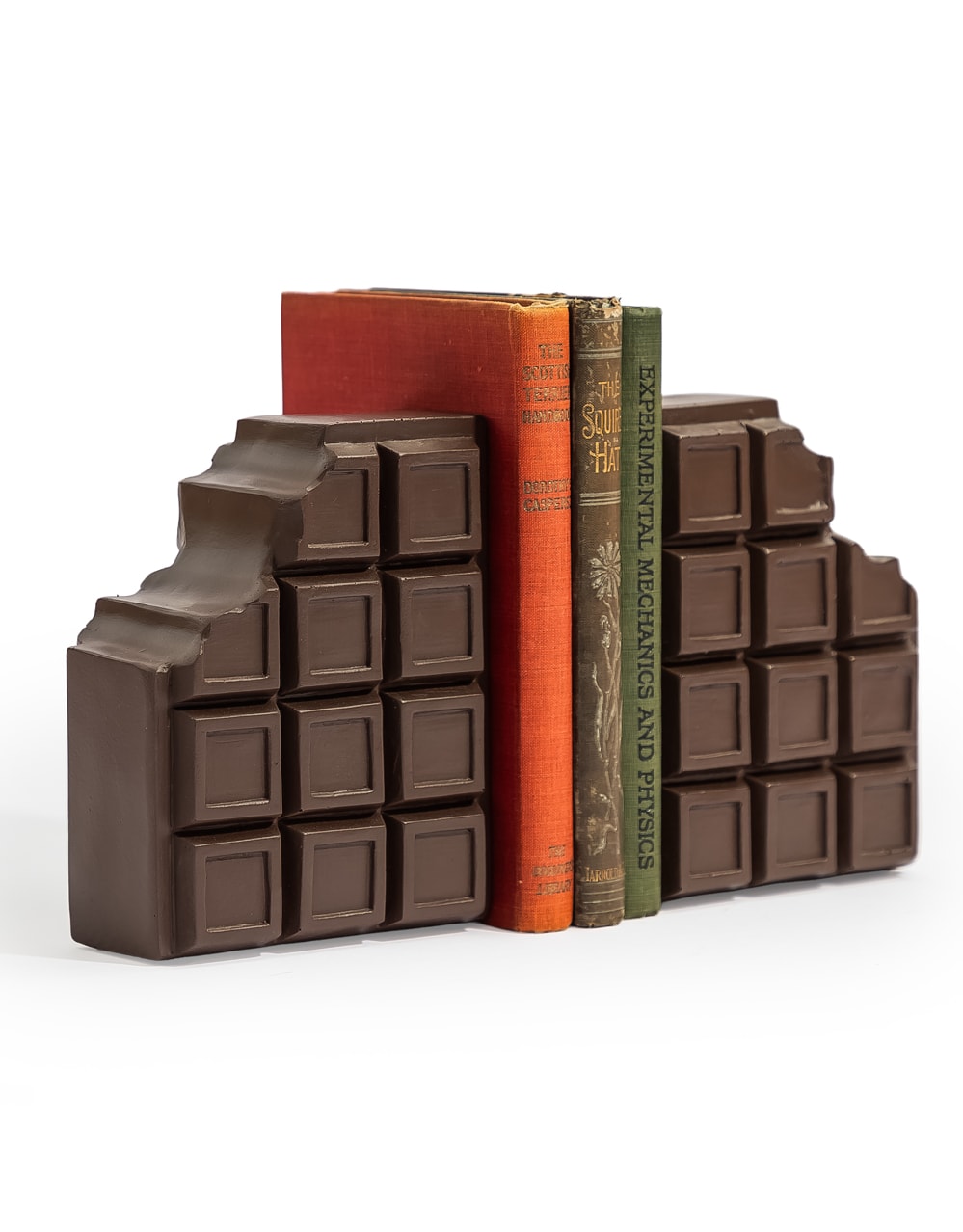 Set of Chocolate Bars Bookends - TPR121