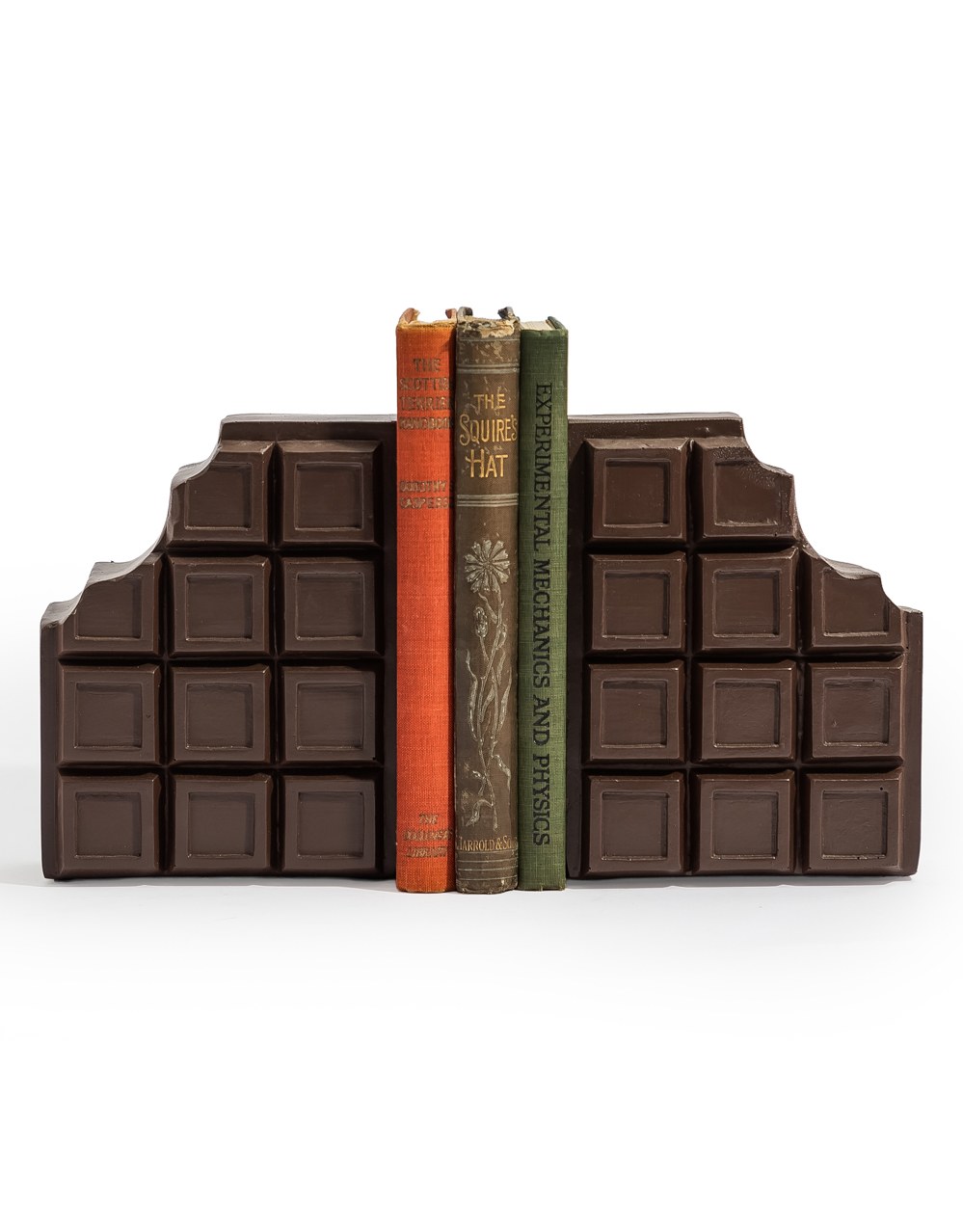 Set of Chocolate Bars Bookends - TPR121