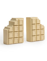 Set of White Chocolate Bars Bookends - TPR123