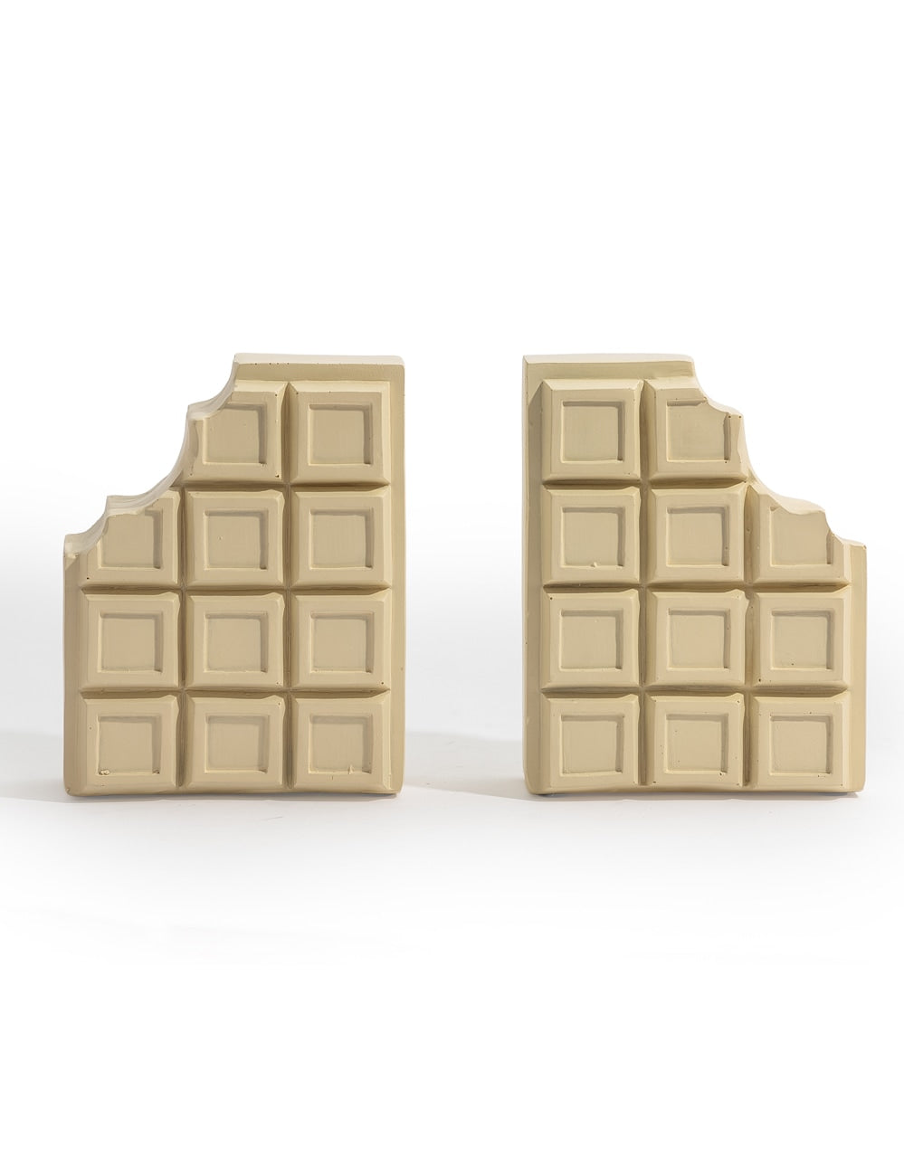 Set of White Chocolate Bars Bookends - TPR123