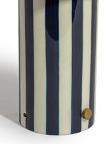 Navy Blue/White Stripe Rechargeable Table Lamp - RTL19