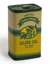 Retro Olive Oil Drum Ceramic Vase - CRT165