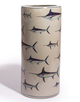 Ceramic Multi Swordfish Umbrella Stand - BP321