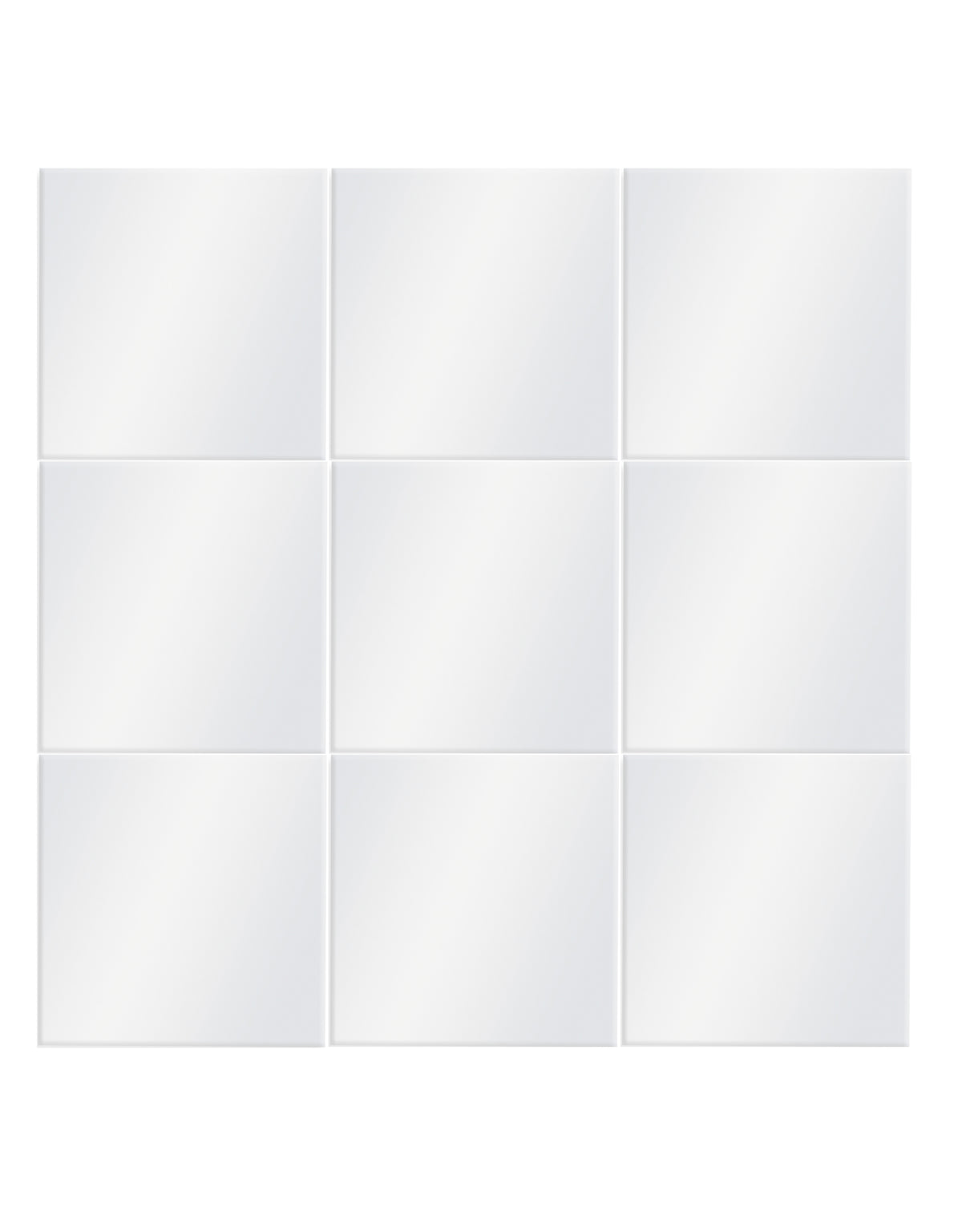 Venetian 9 Piece Panel Mirror - V9