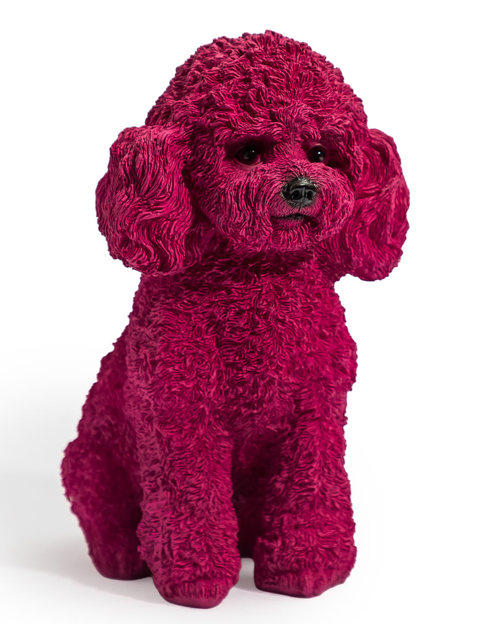 Purple Poodle Ornament - BD201
