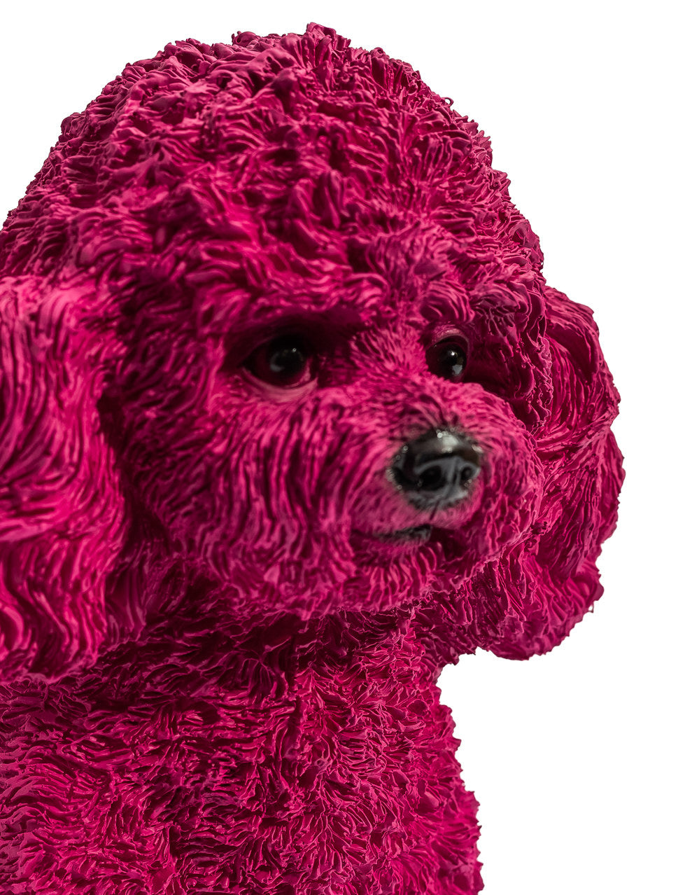 Purple Poodle Ornament - BD201