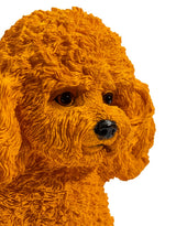 Mustard Yellow Poodle Ornament - BD202