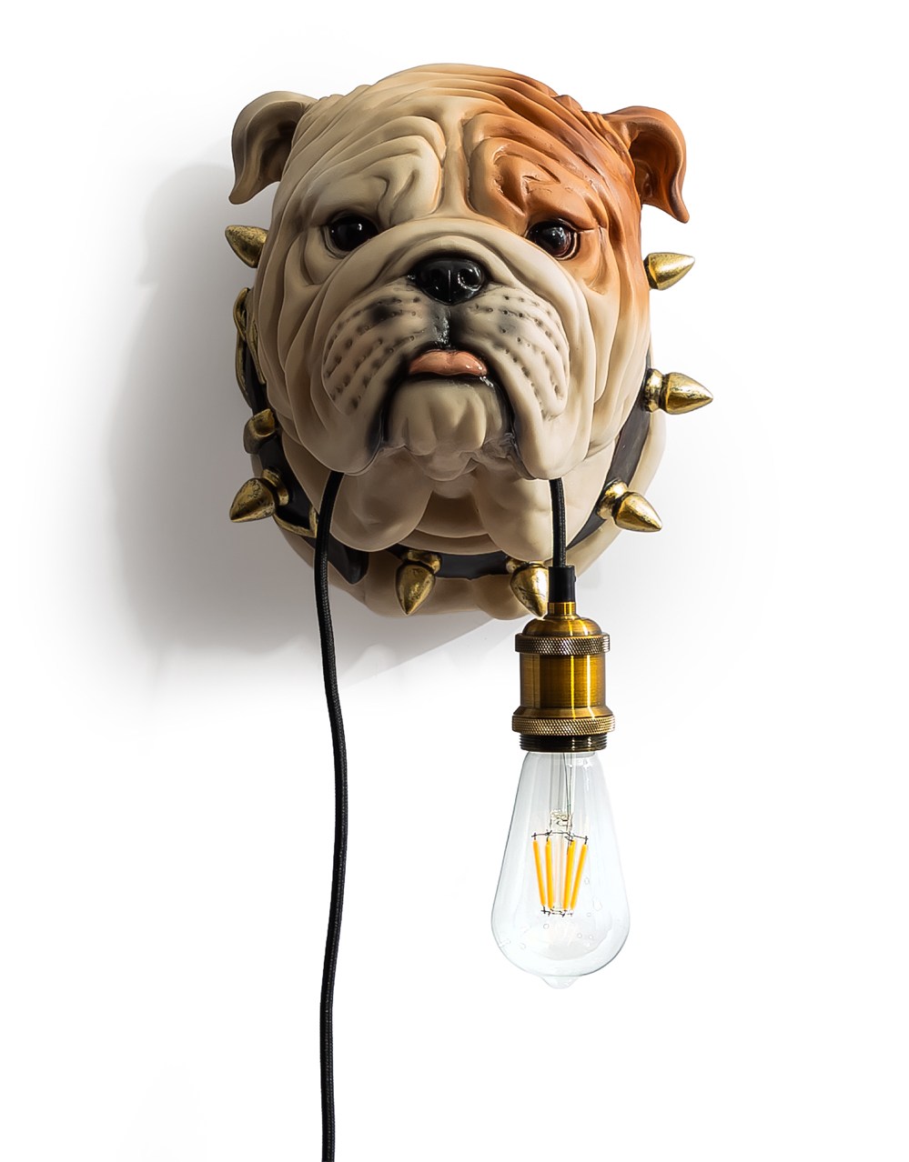 Bulldog Head Wall Light - BD206