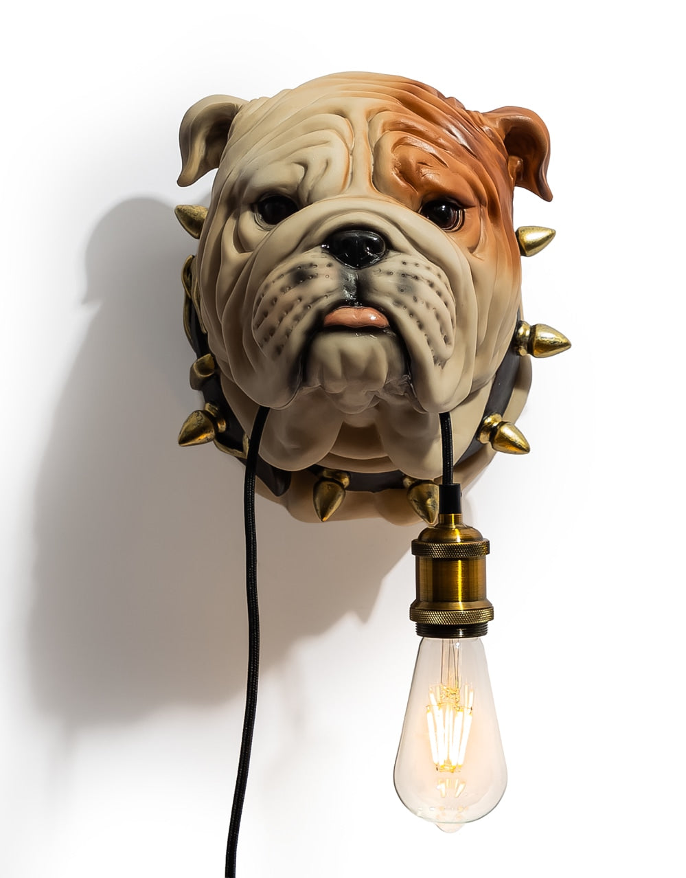 Bulldog Head Wall Light - BD206