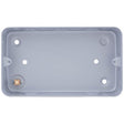 Selectric Metal Clad 2 Gang Surface Mounting Box