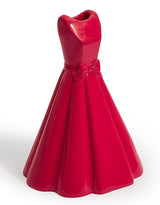 Dark Pink Retro Dress Stem Vase - CRT157