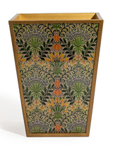 Floral Pattern Waste Paper Bin - LUM33