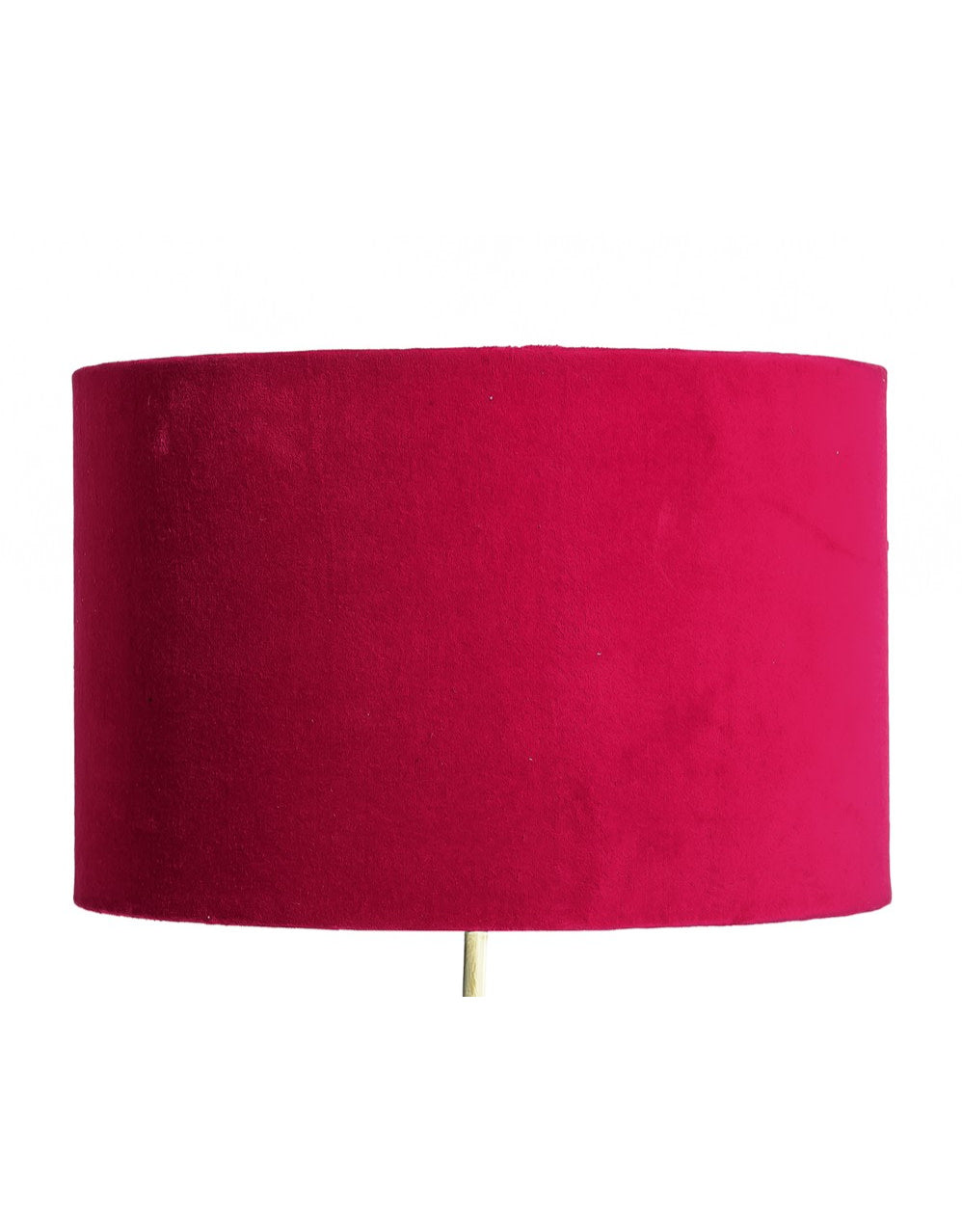 Pink Velvet 40cm Cylinder Shade w/ Gold Inner Lining - LNS10