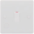 Selectric Smooth 1 Gang 20A DP Switch with Flex Outlet