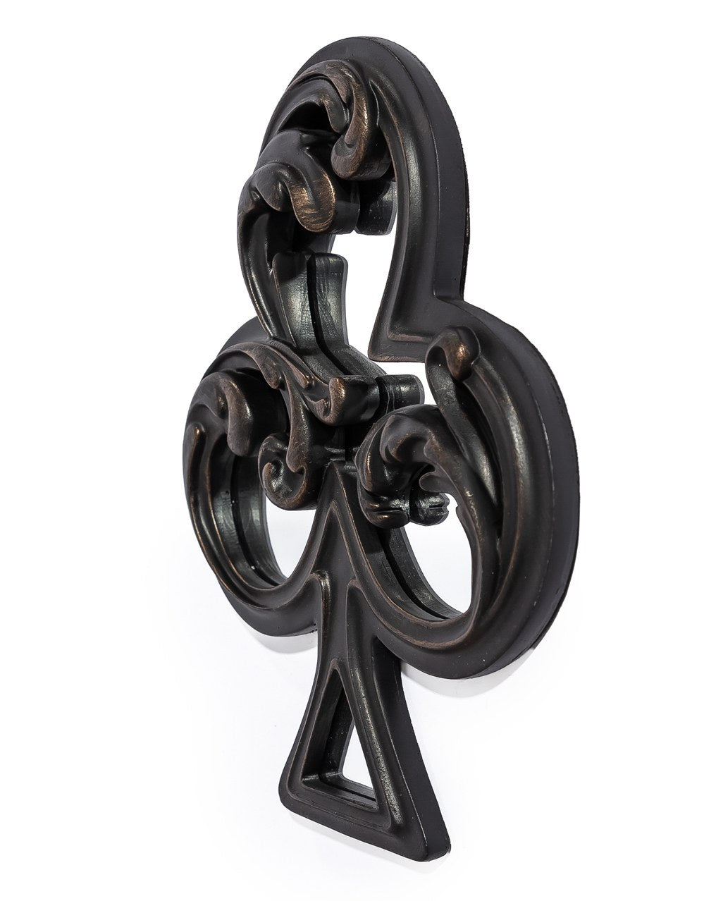 Antique Black "Club" Mirrored Wall Ornament - MK224