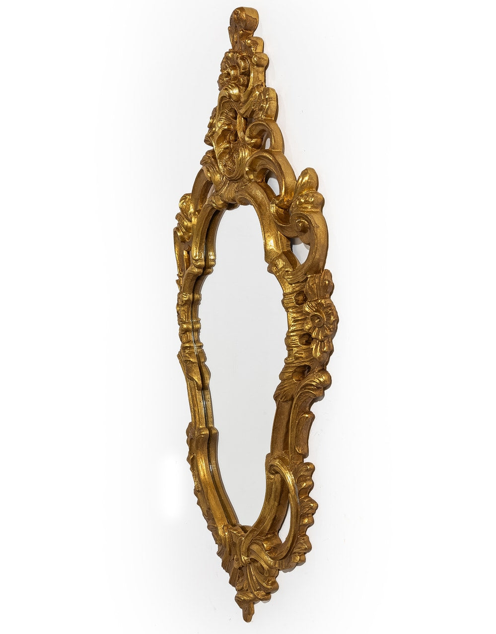 Antique Gold Ornate French Wall Mirror - MK241