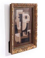Gold Ornate Framed "Abstract Forms" Art Print - MK252