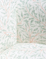 Green "Willow Boughs" William Morris Patterned Occasional Armchair - IPC12