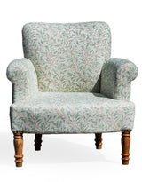Green "Willow Boughs" William Morris Patterned Occasional Armchair - IPC12