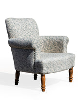 Blue "Willow Boughs" William Morris Patterned Occasional Armchair - IPC13