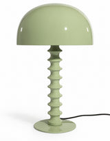 Pale Sage Green Large Ribbed Table Lamp - RTL18