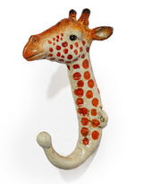 Cast Iron Giraffe Coat Hook - STM115