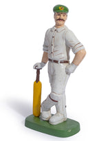 Cast Iron "Full Whites" Cricketer Door Stop - STM117
