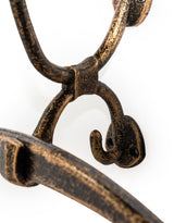 Bronze Cast Iron Wall-Mounted Coat / Suit Hanger - STM123