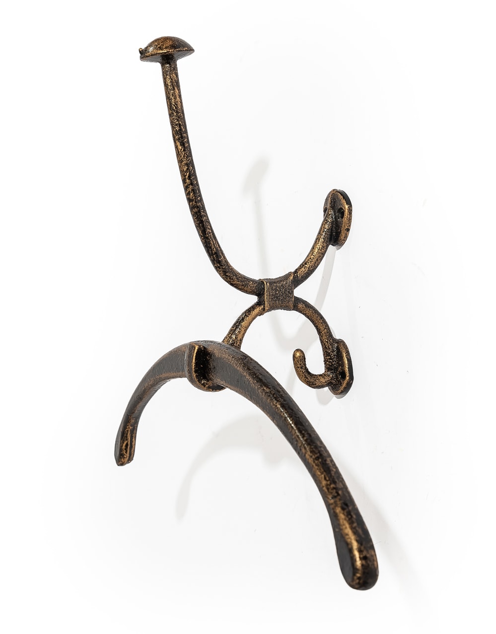 Bronze Cast Iron Wall-Mounted Coat / Suit Hanger - STM123