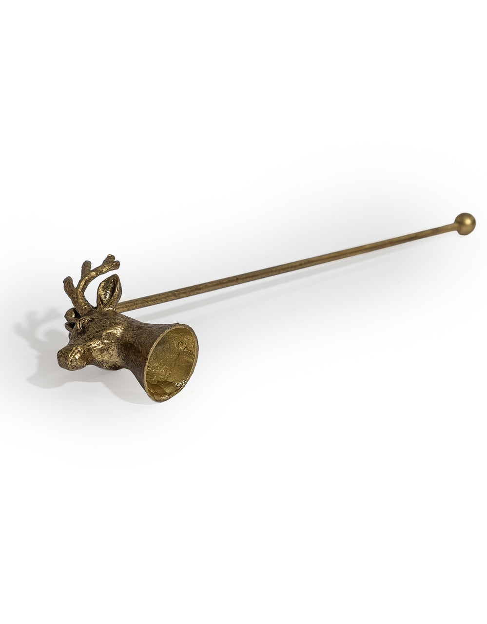 Antique Gold Stag Candle Snuffer - ET381
