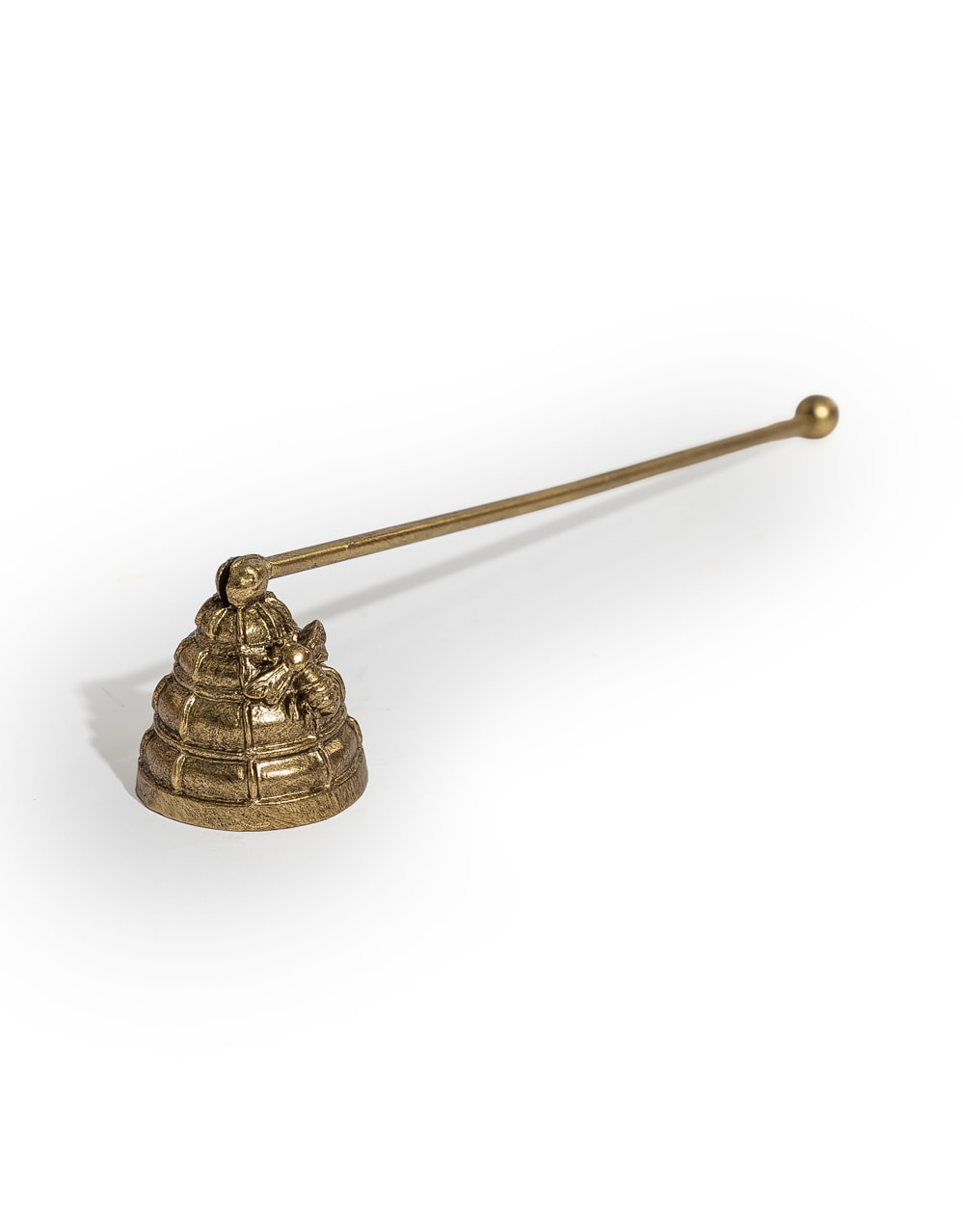 Antique Gold Beehive Candle Snuffer - ET383