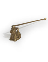 Antique Gold Terrier Dog Candle Snuffer - ET385