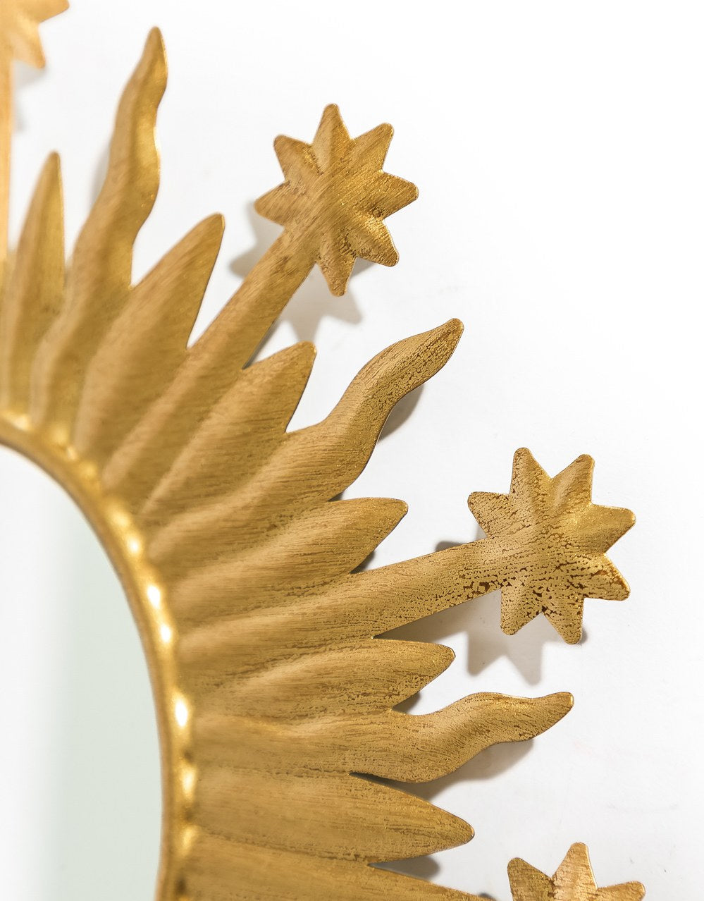 Gold Ex-Voto "Celeste" Sun Wall Mirror - ET390