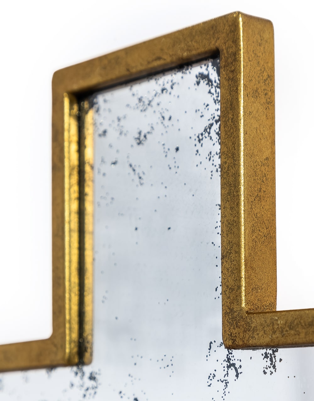 Gold Antiqued "Cross" Wall Mirror - ET391