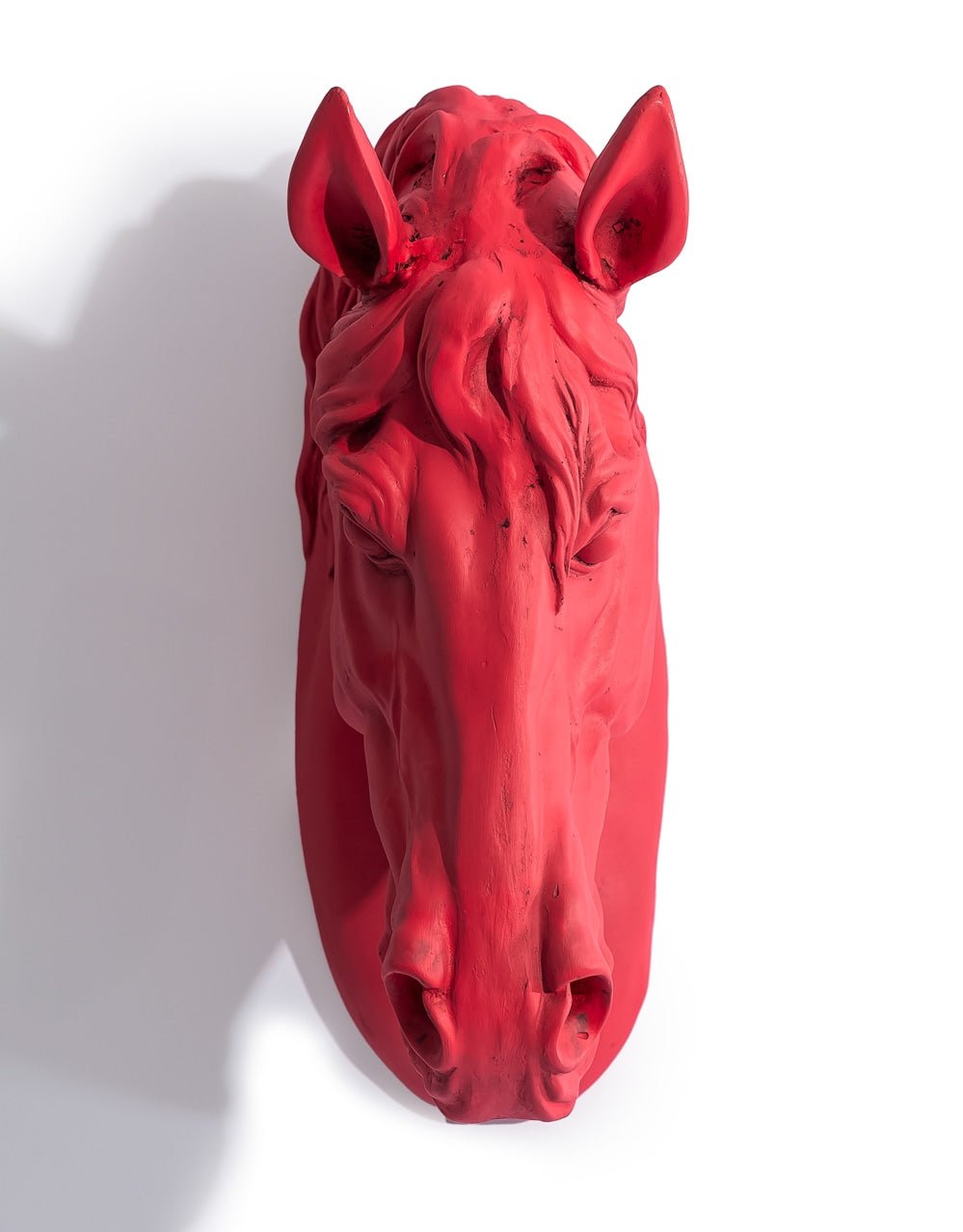 Magenta "Pink Pony" Large Horse Wall Head - BD197