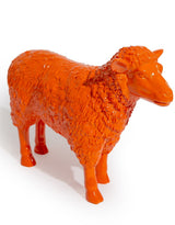 Large Bright Orange Sheep Figure - FL153