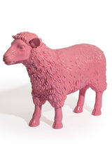 Large Bright Pink Sheep Figure - FL154