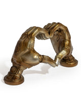 "Robot Love" Heart Hands Ornament - FL156