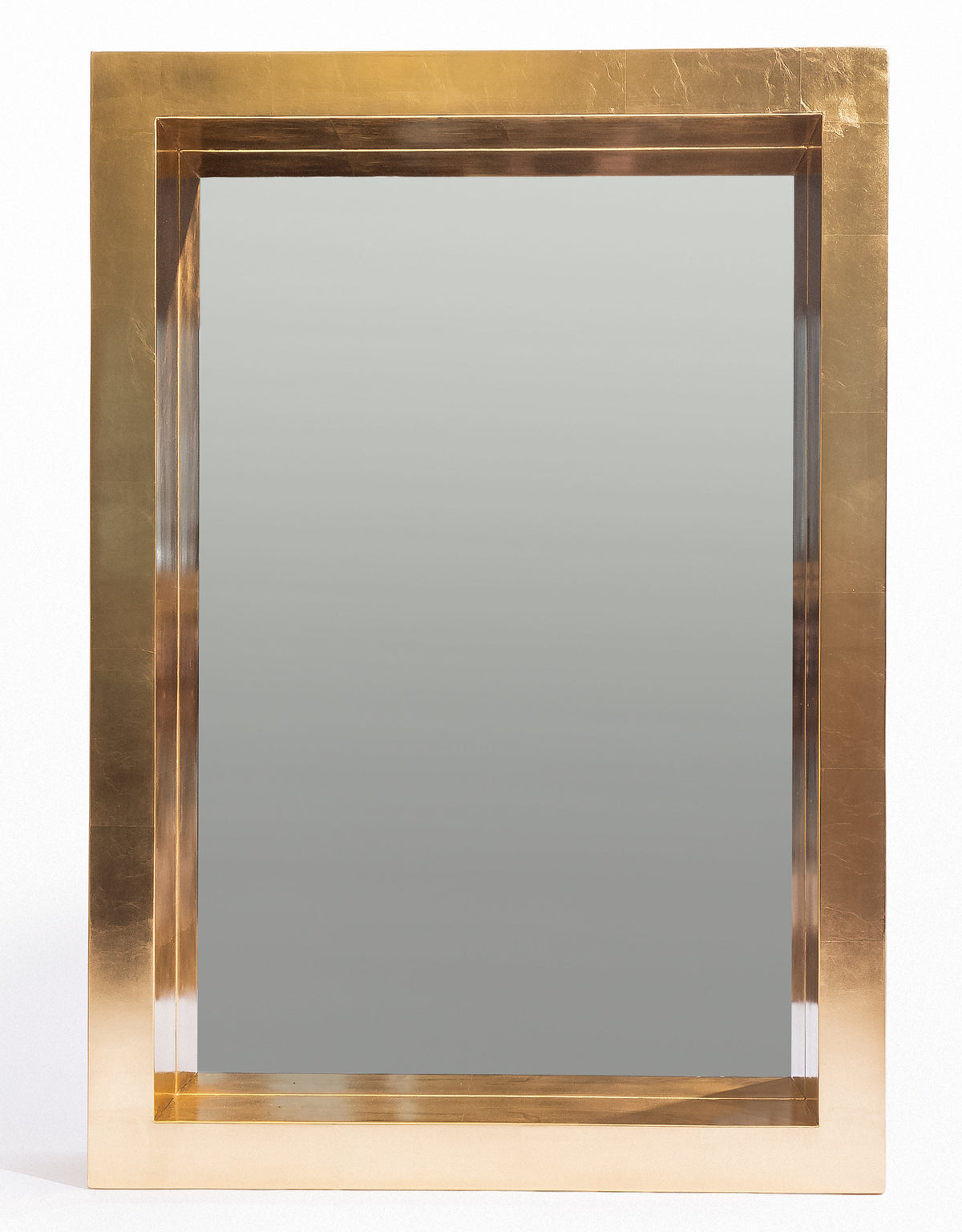 Large Deep-Framed Rectangluar Bolzano Mirror - M433