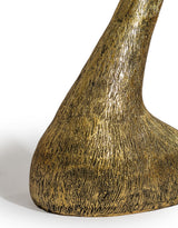 Antique Gold Flamingo Head Candle Holder - HKL105