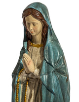 Antiqued Praying Maria Table Lamp - BASE ONLY - CRT169
