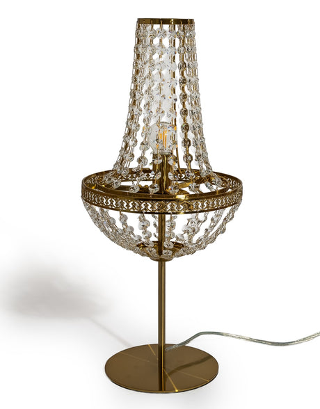 Brass Empire "Chandelier" Table Lamp - CH320
