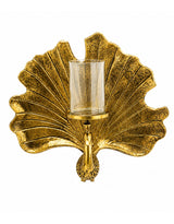 Gold Aluminium Peacock Wall Sconce - AL184