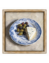 Farmhouse "Cheese Plate" Still Life Framed Print w/ Glass - SLP15